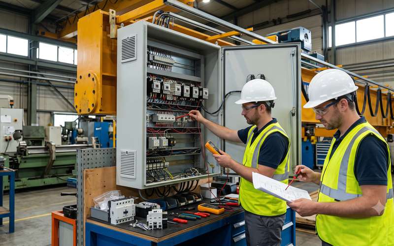Yaz Duruşlarını Fırsata Çevirin: Fabrikanızda Vinç Elektrik Panosu Revizyonu
